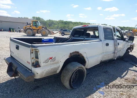 2005 GMC Sierra 2500Hd Slt from USA, damaged, VIN 1GTHK232X5F943779